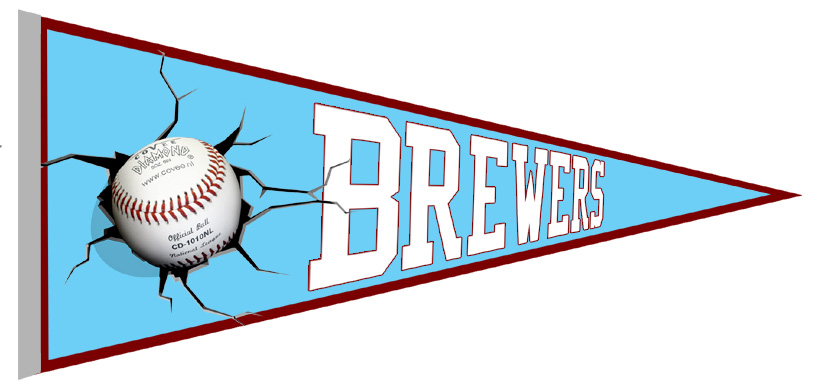 Newton Brewers Wimpel