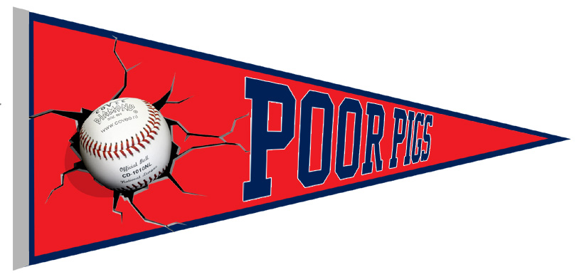 Magdeburg Poveri Maiali Pennant