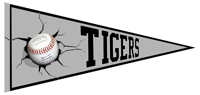 SCS Tigers Pennant