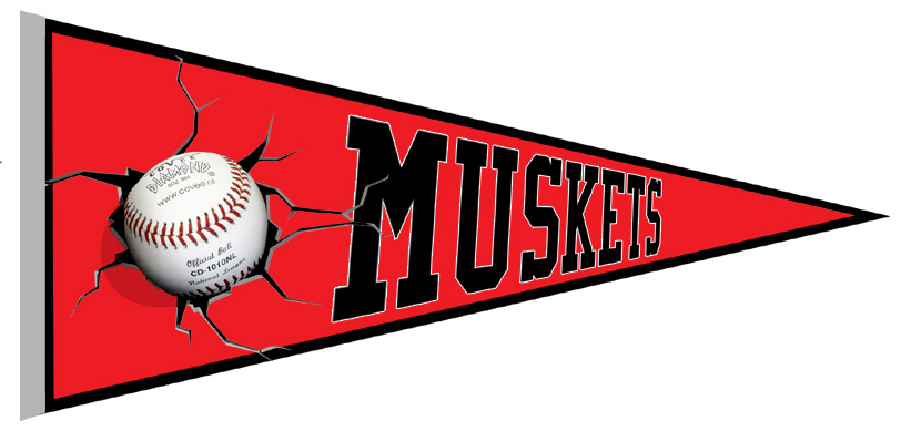 Banderin Taunton Muskets