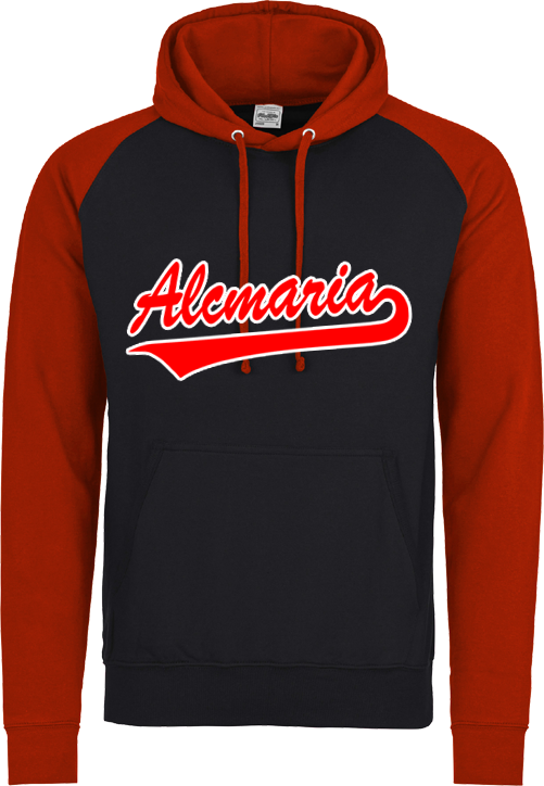 Sudadera con capucha en contraste All-In