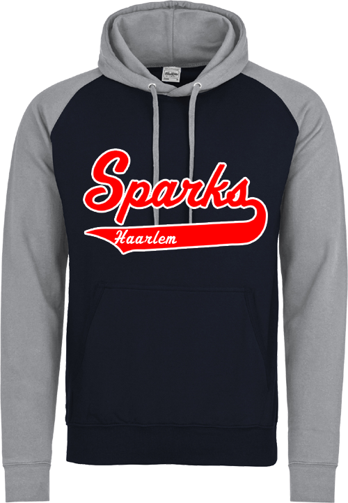 Sudadera con capucha en contraste Starlights