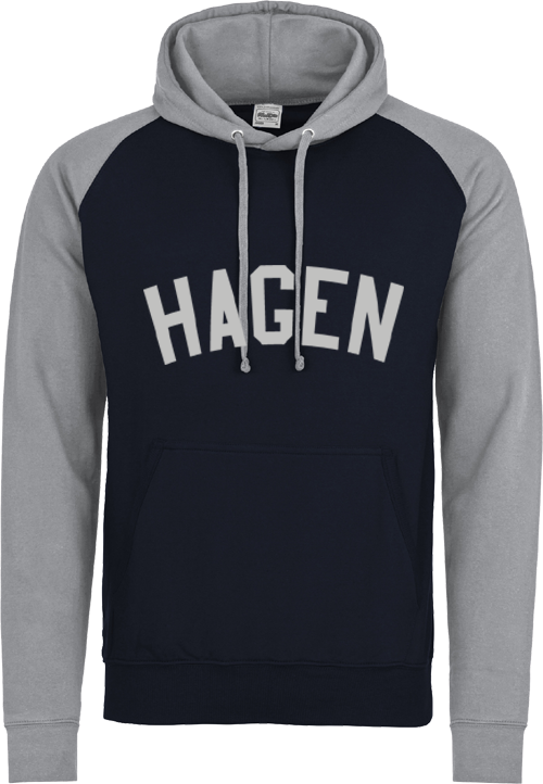 Hagen Chipmunks - Felpa con cappuccio a contrasto
