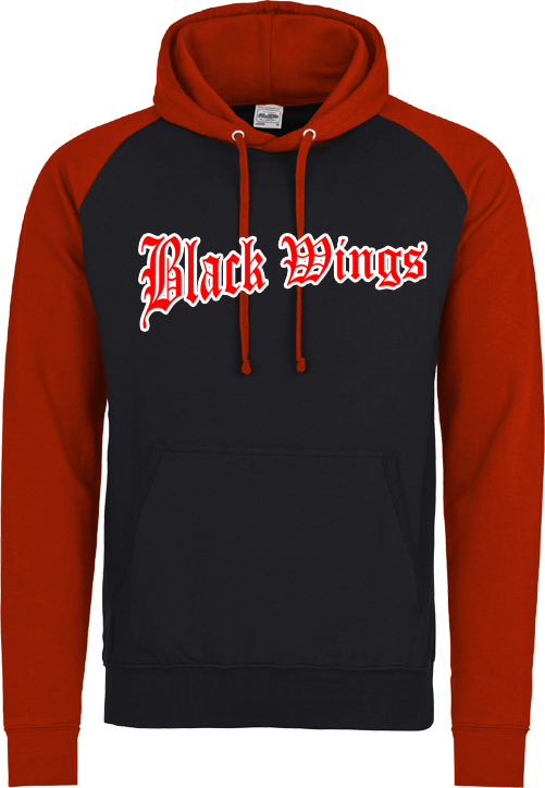 Felpa con cappuccio a contrasto Hanau Blackwings