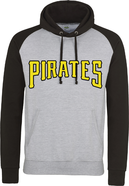 Felpa con cappuccio a contrasto Pirates