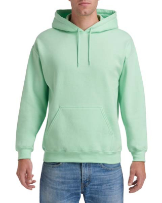 Felpa con cappuccio: Verde menta