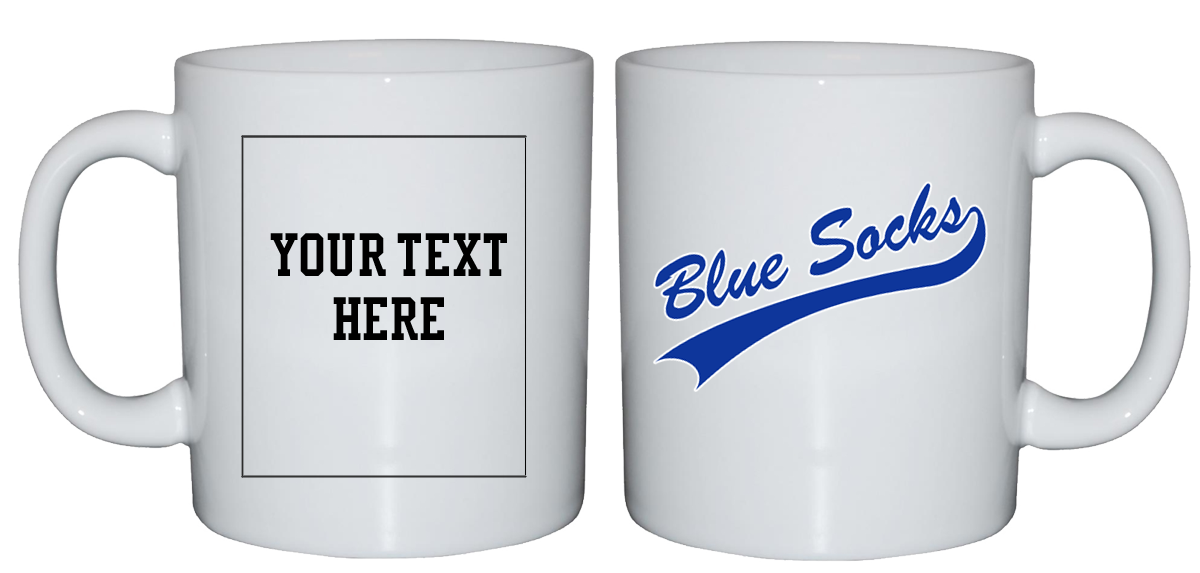 Blue Socks Tazza