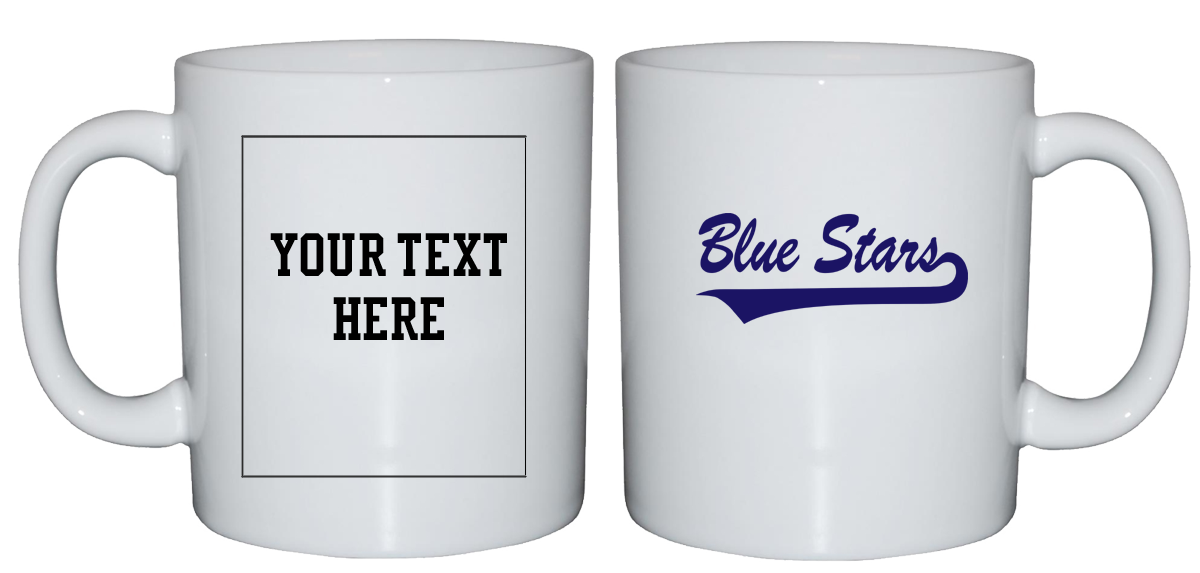 Blue Stars Mug