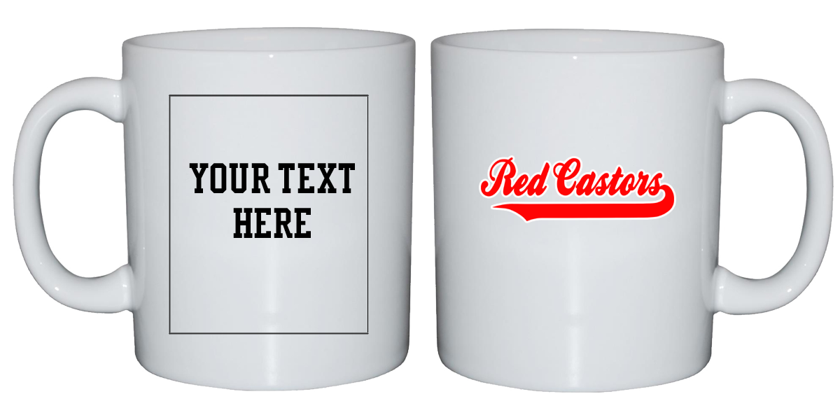 Red Castors Tazza