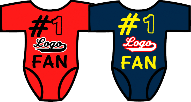 Club Baby Romper: No.1 Fan
