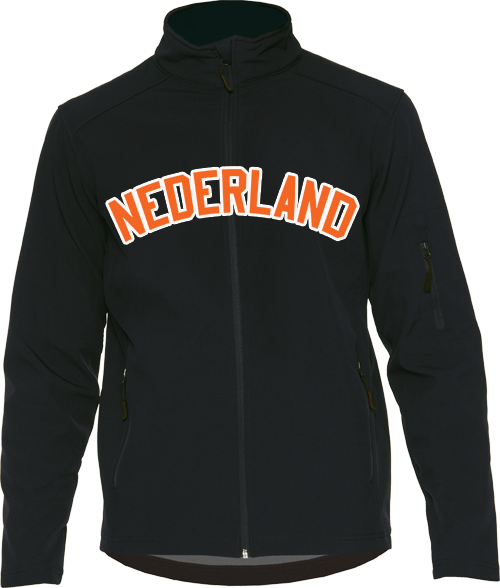 Nederland Softshell Jacket: Black
