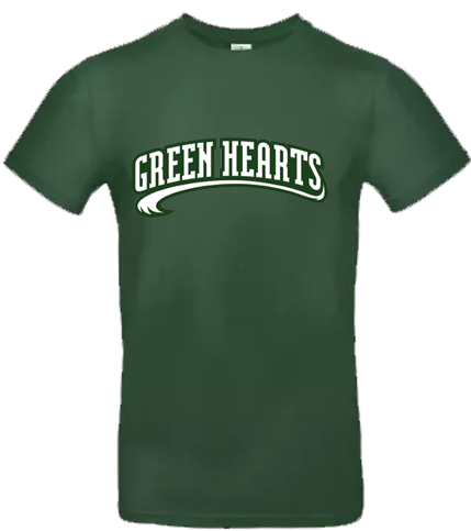 Green Hearts Hoodie: Grijs