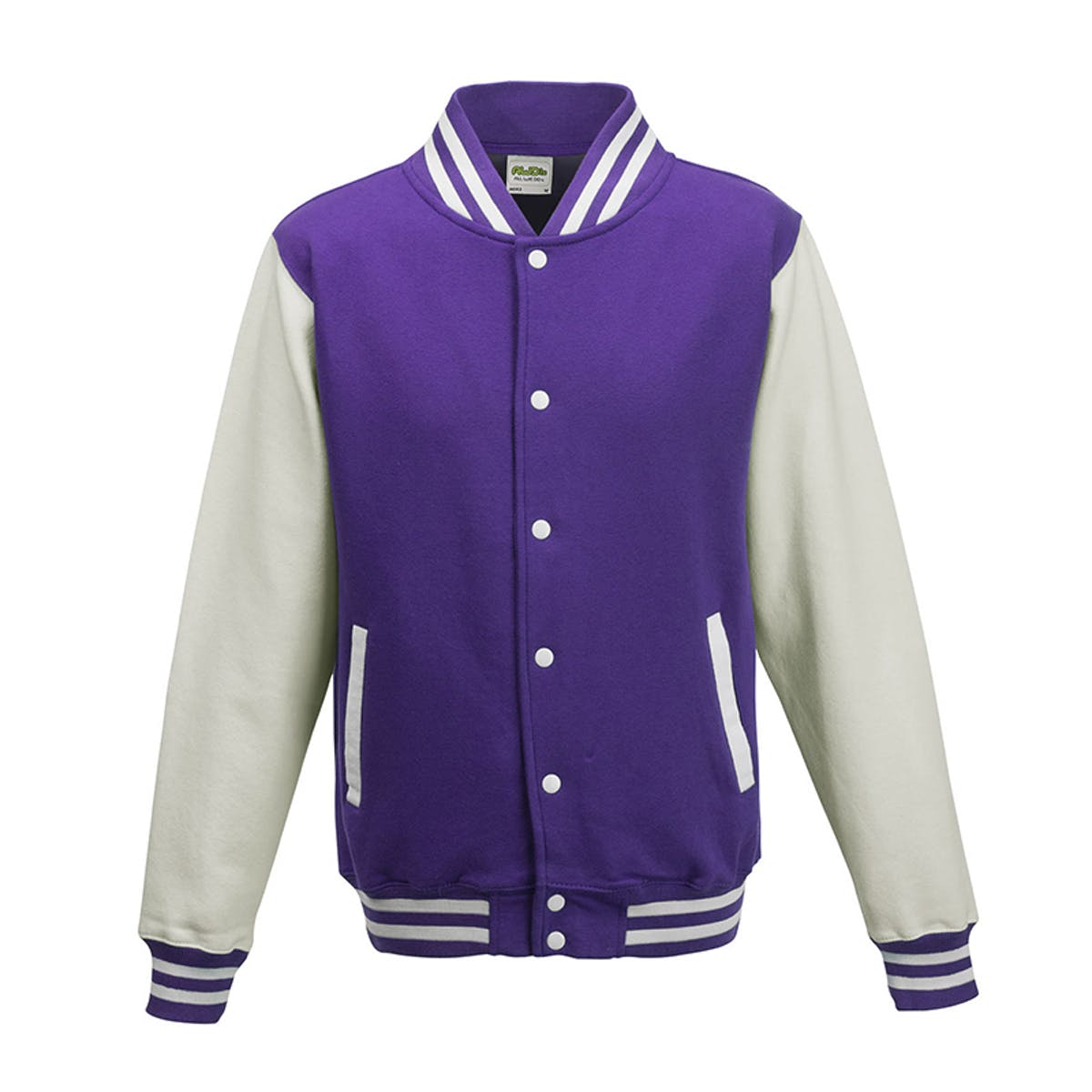 Varsity Jacket Purple/White
