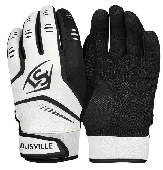 Louisville Slugger Omaha Batting gloves, White