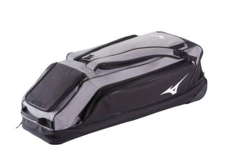 Mizuno Classic Wheel Bag G2,Grijs /Zwart