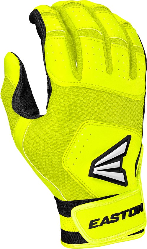 Easton Walk Off NX Batting Gloves Optic Yellow