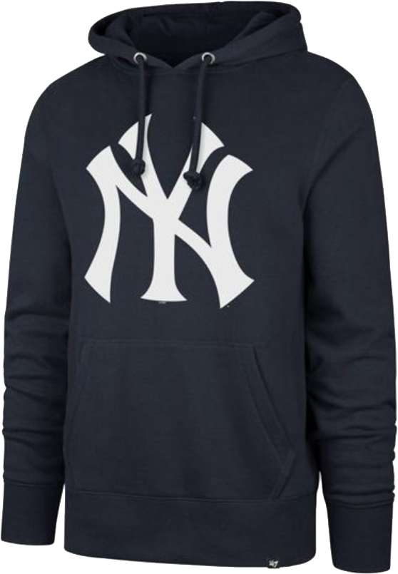 47 Brand Yankees Navy Headline Hoodie