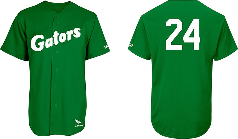 Camisa Augsburg Gators: Gators verde: Flatback Mesh