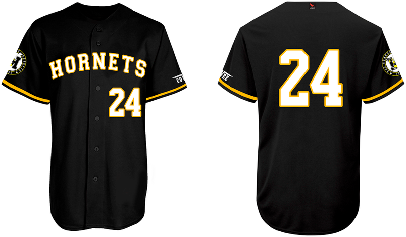 Bad Homburg Hornets - Maglia a rete con retro piatto