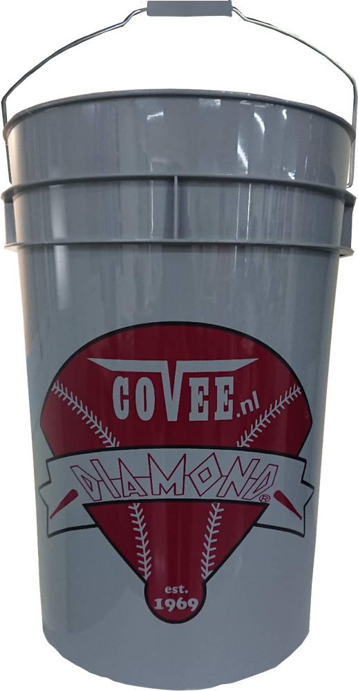 Covee Ball Bucket: Grey,  Anniversary