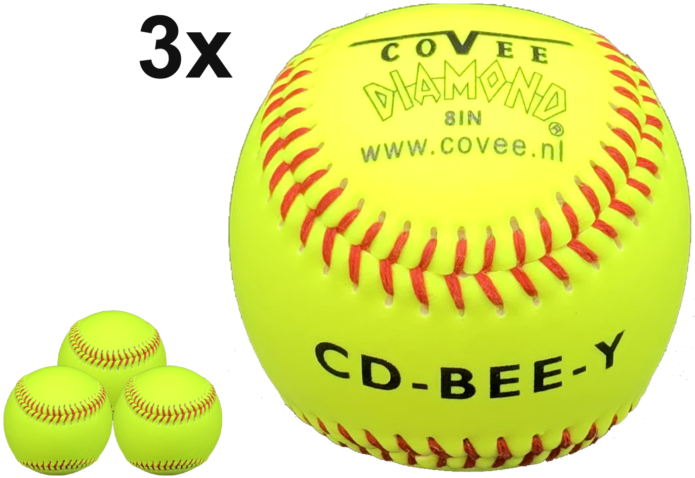 Covee/Diamond CD-BEE-Y  Safety (3-Pack)