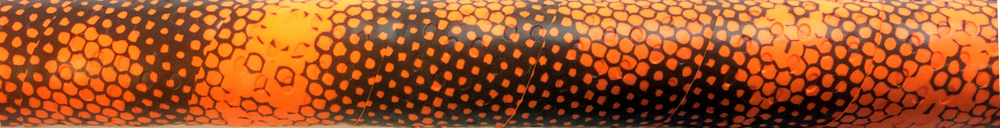 Fledermaus Candy Grip 1,2mm: Orange Eisbecher