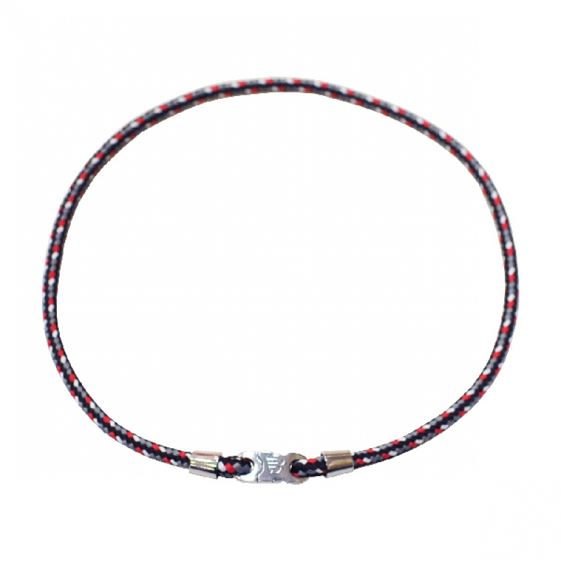 Brett Titanium Necklace , Red