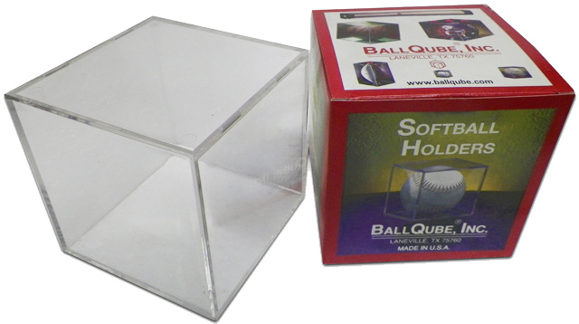 Ball Holder Softball Cube