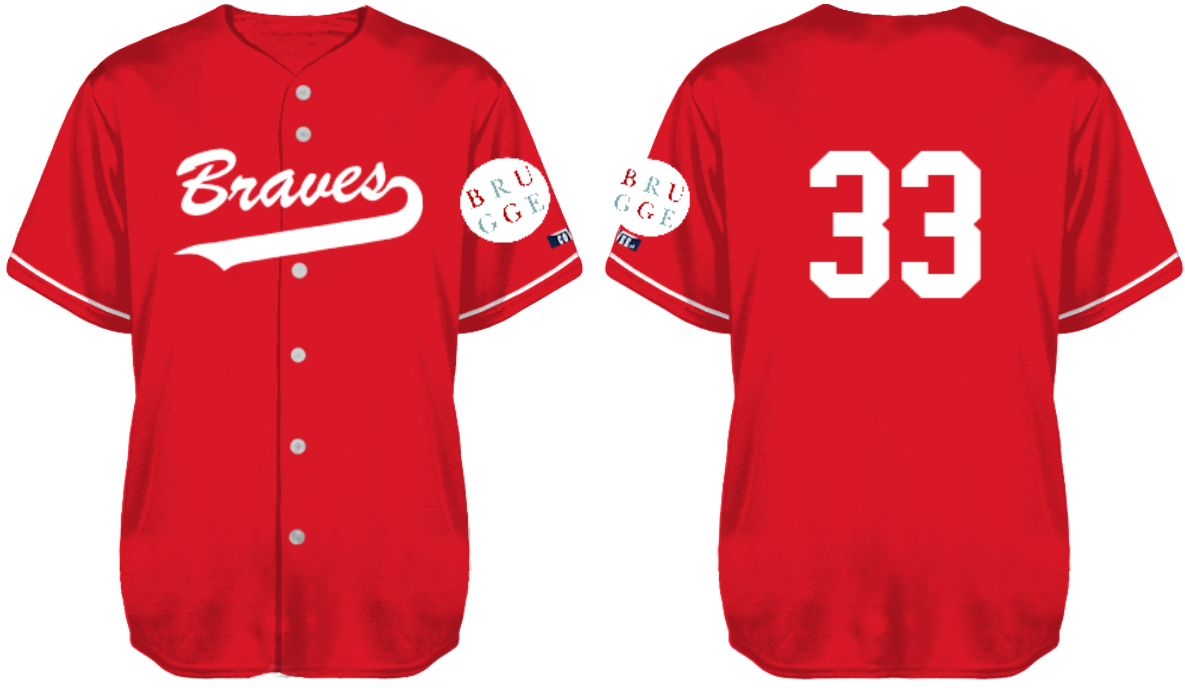 Maglia Brugge Braves: Maglia Flatback