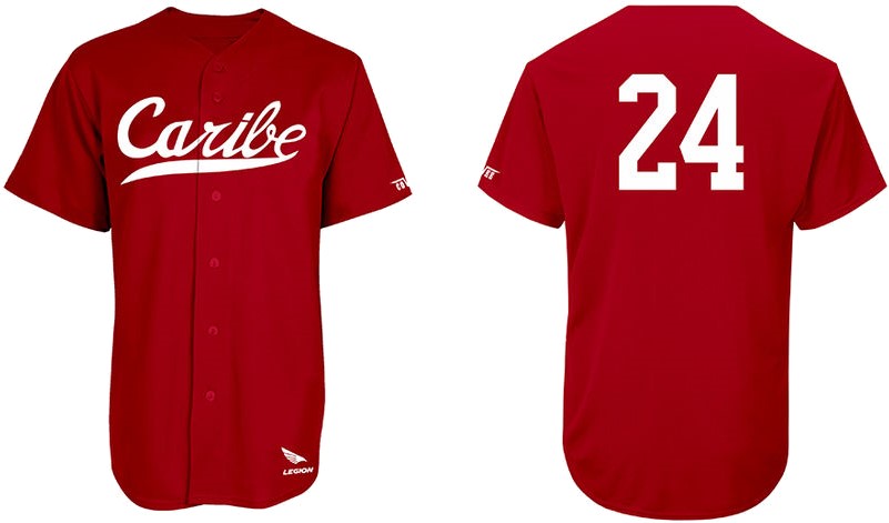 Maglia Caribe: Rosso