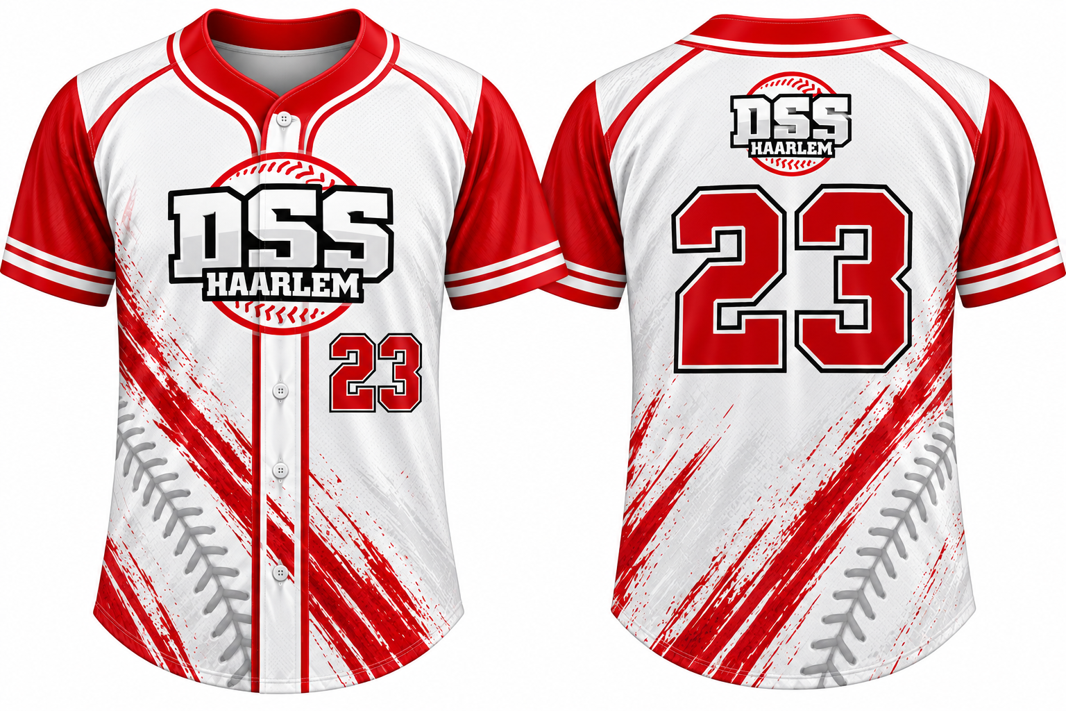 DSS Haarlem  Alternate Jersey, Flatback Mesh