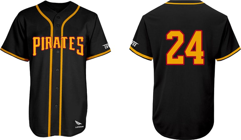 Fürth Pirates Shirt: Flatback Mesh