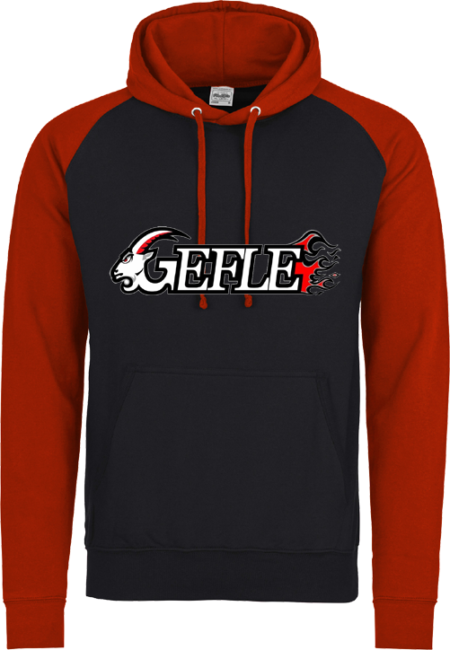 Sudadera con capucha en contraste Gefle