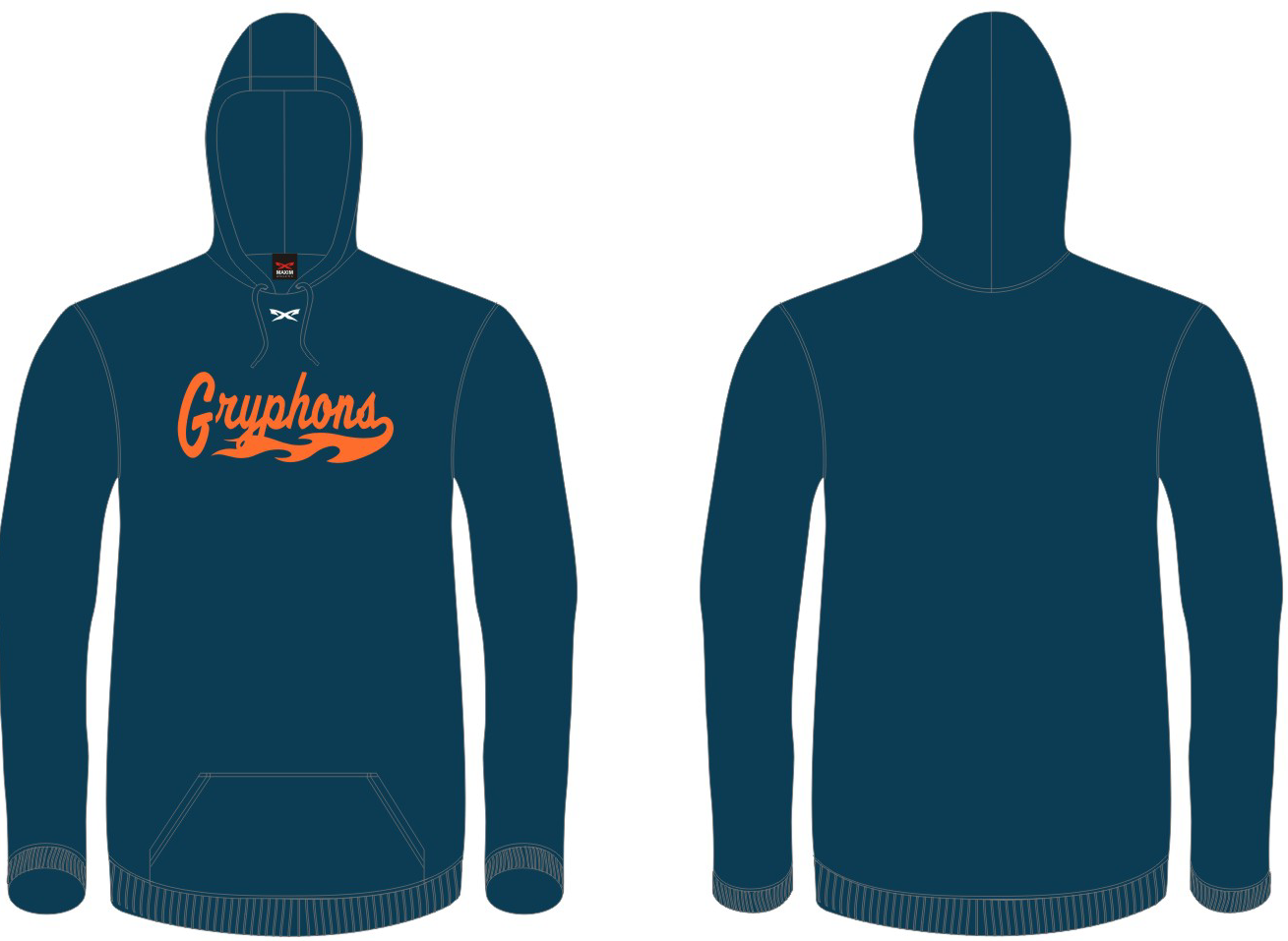 Sudadera Gryphons: Flames