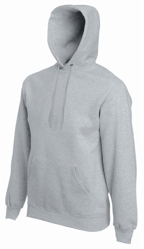 Sudadera con capucha ceniza