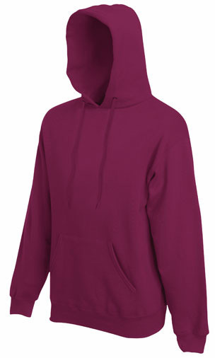 Maglione con cappuccio marrone