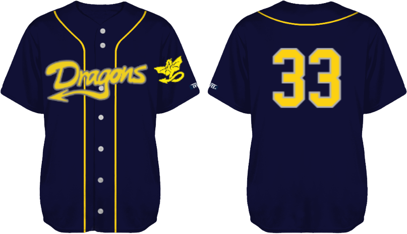 Maglia Houten Dragons: Flatback Mesh