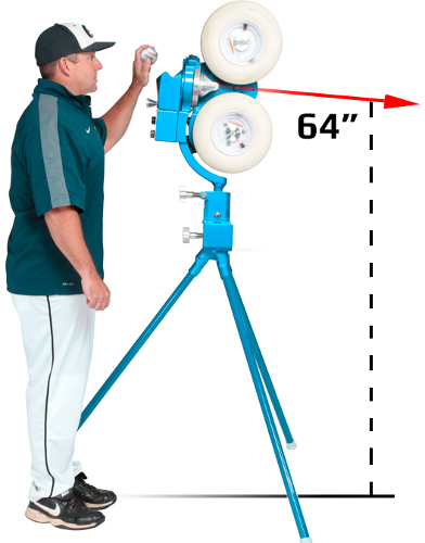 Maquina de picheo de Beísbol Jugs BP2