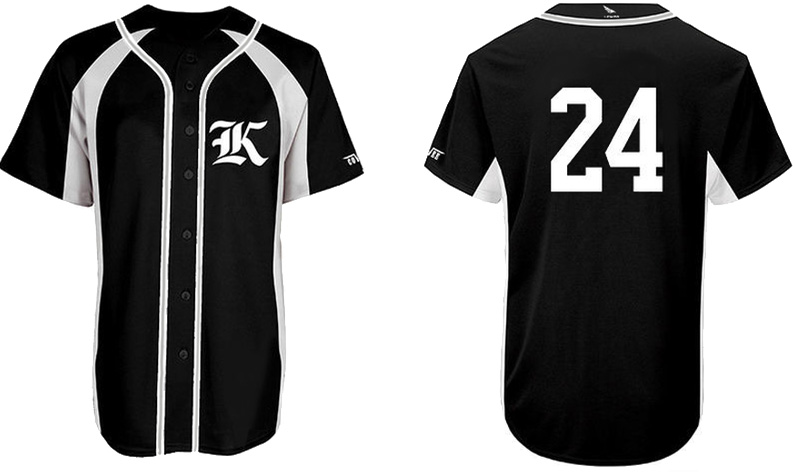 Karlskoga Bats Jersey, Black: Flatback Mesh