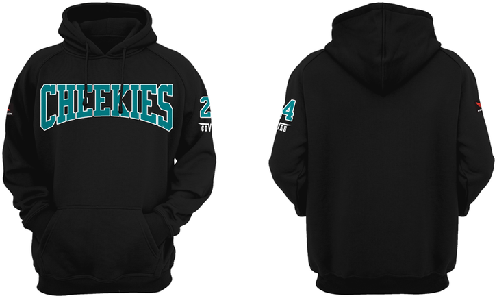 Felpa con cappuccio Leeds Cheekies