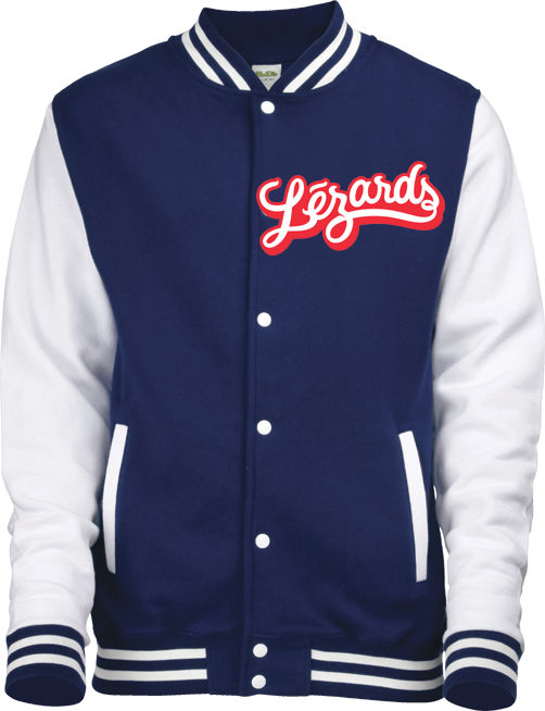 Chaqueta universitaria Loire Lézards