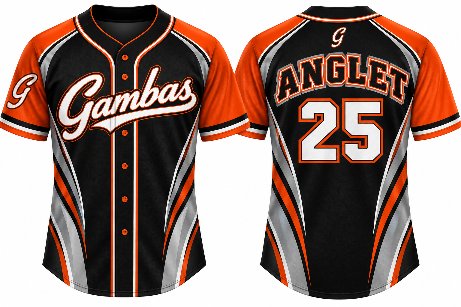 Gambas Alternate Jersey, Flatback Mesh