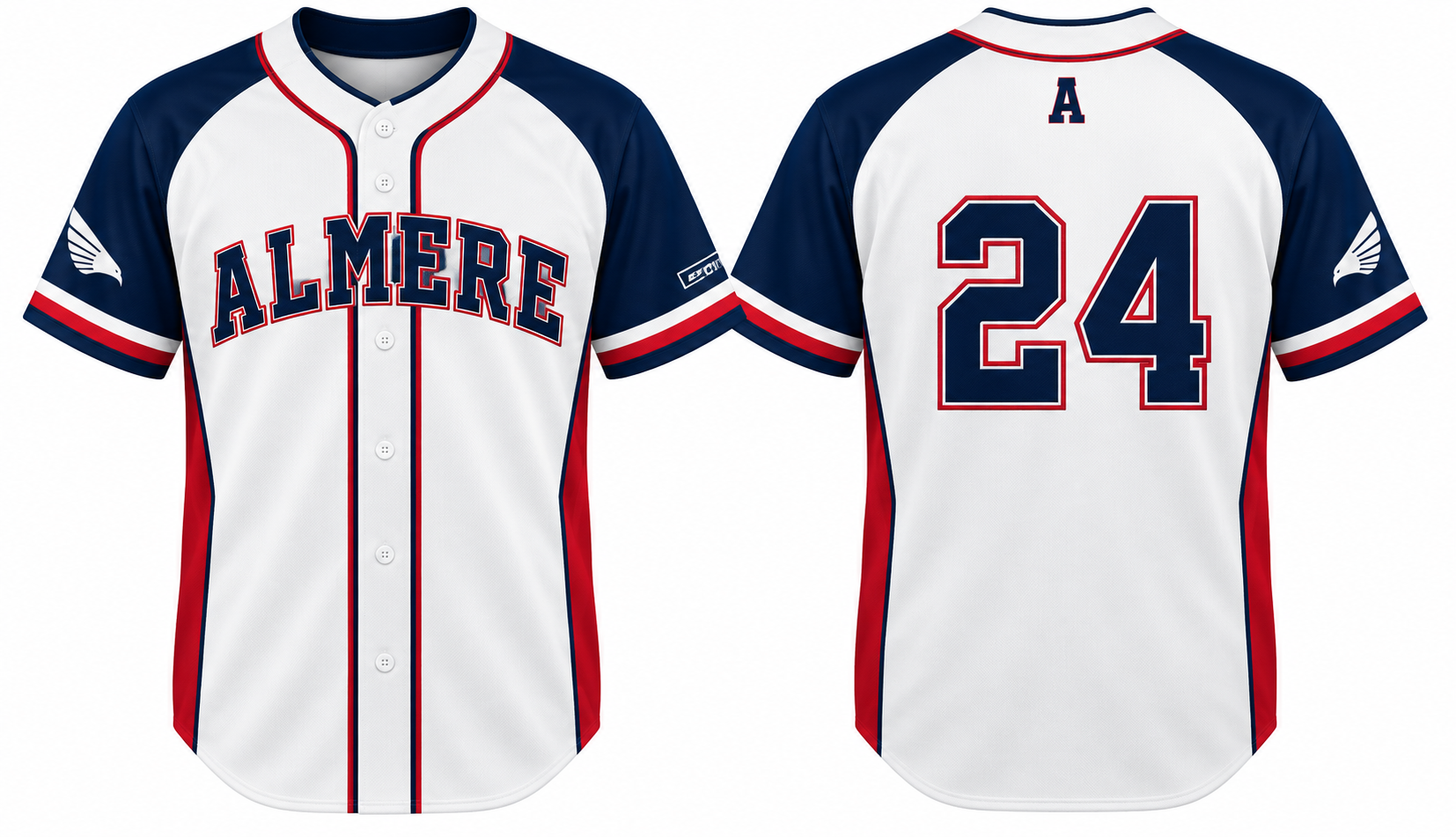 Almere Alternate Jersey, Flatback Mesh