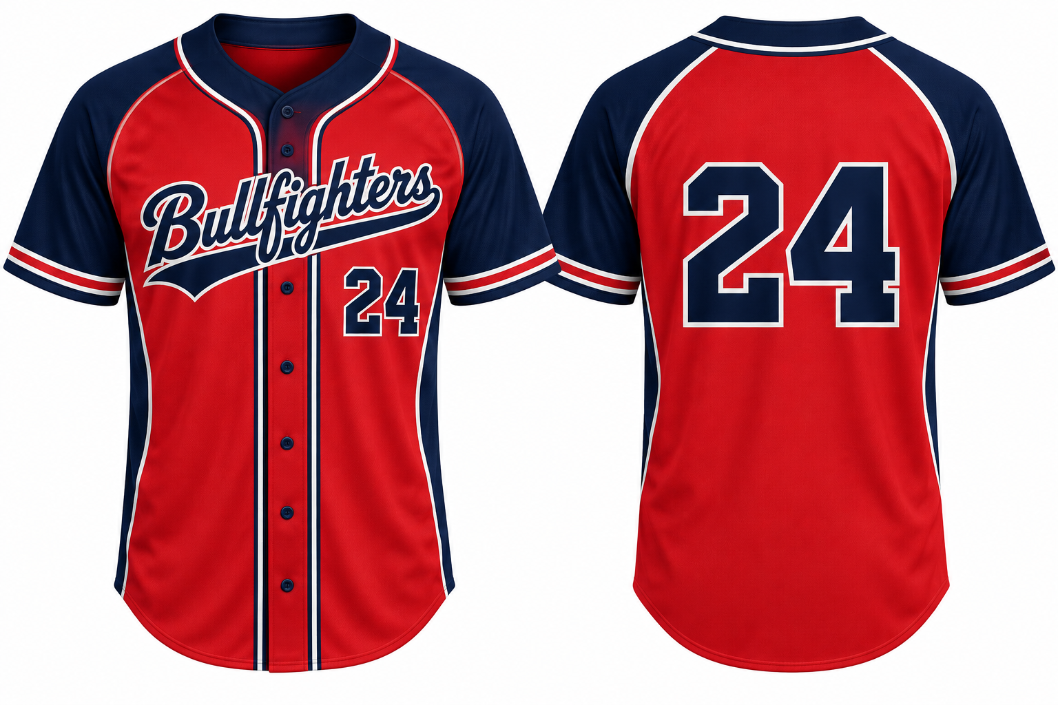 Bullfighters Alternate Jersey, Flatback Mesh