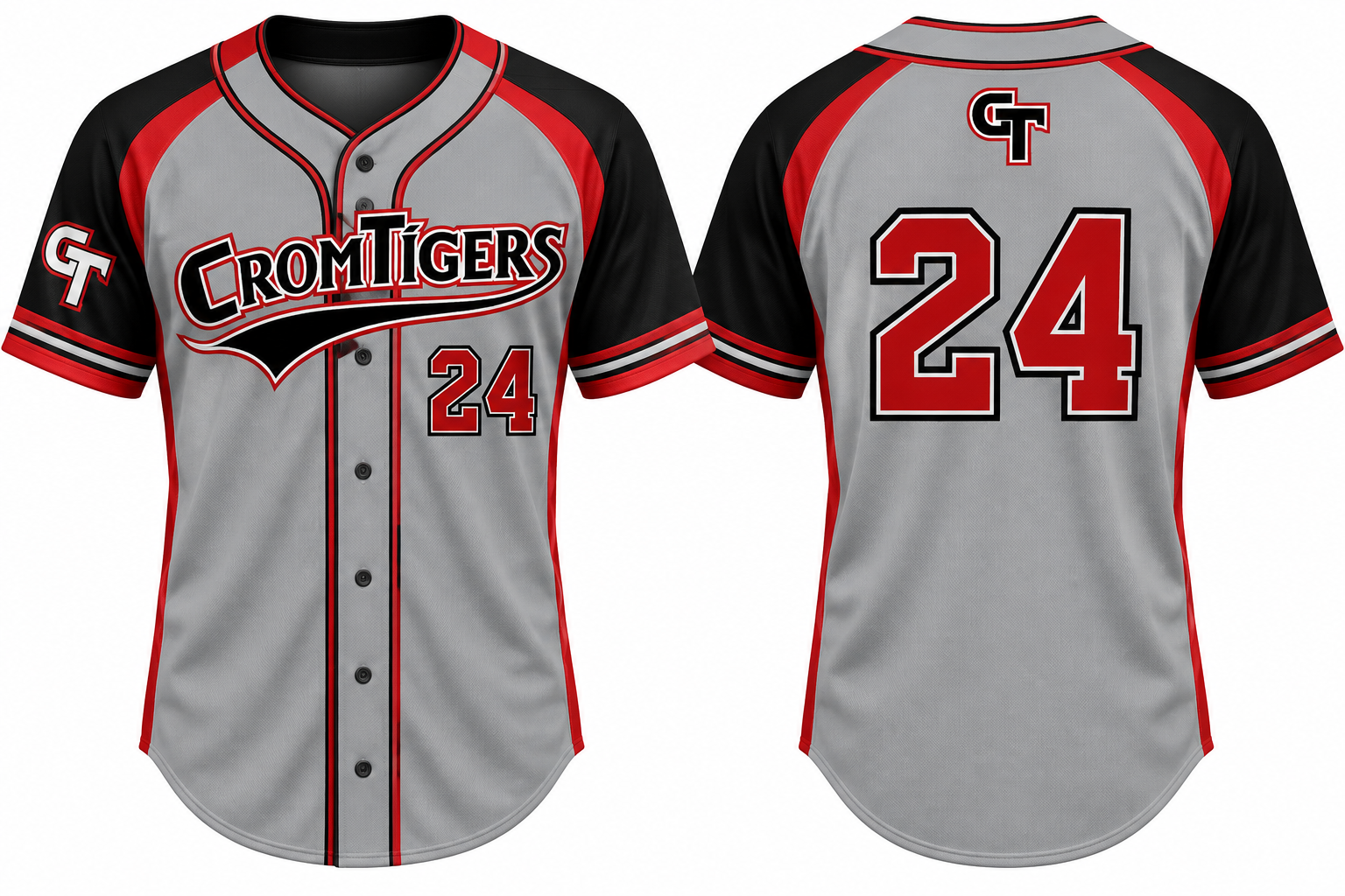 Cromtigers Alternate Jersey, Flatback Mesh