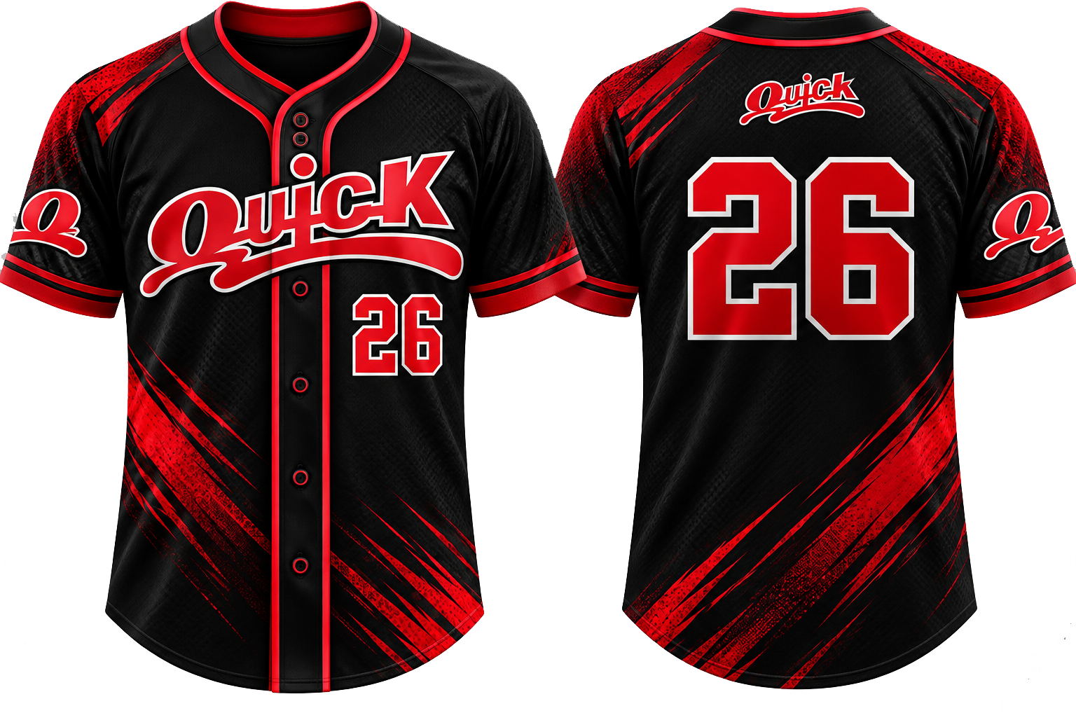 Quick Amersfoort Alternate Jersey, Flatback Mesh
