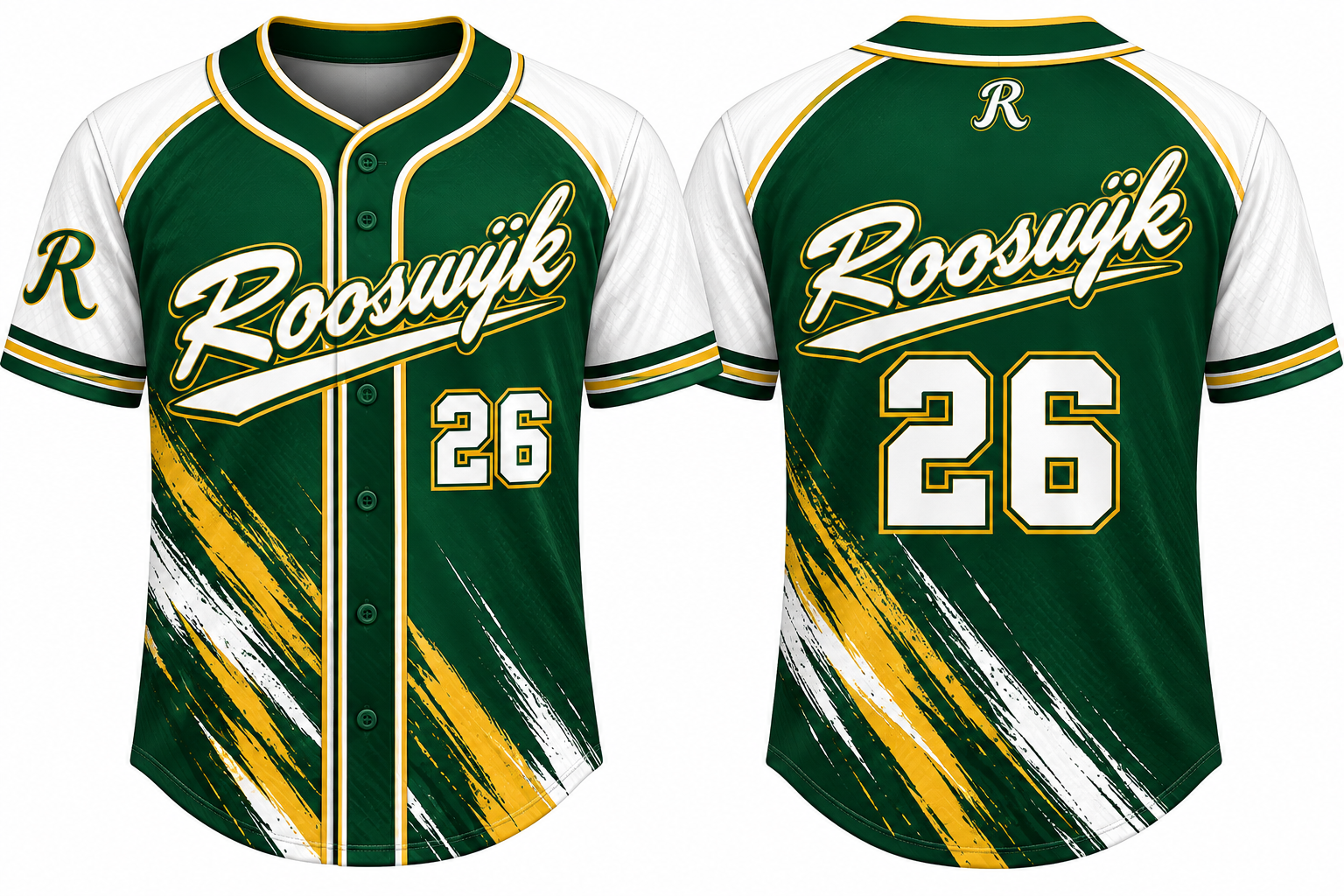 Rooswijk Alternate Jersey, Flatback Mesh