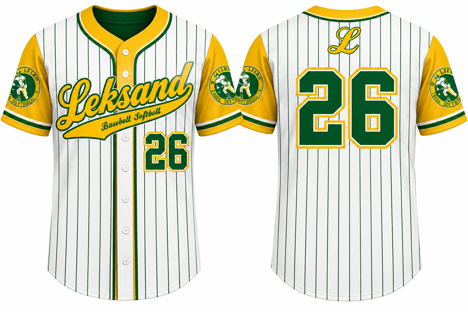 Leksand Alternate Jersey, Flatback Mesh