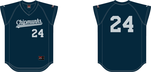 Maglia da softball Hagen Chipmunks: Maglia Flatback