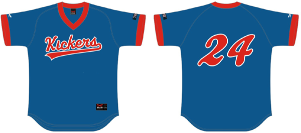 Camisa Kickers: Sótbal, Flatback Mesh